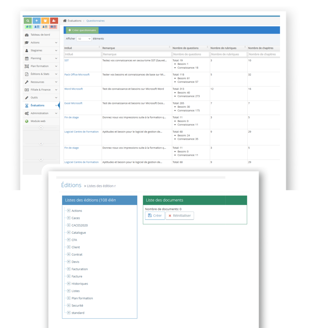 logiciel de formation pour centre de formation et organisme de formation